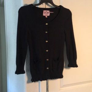 Juicy couture black sweater